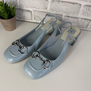Dolce Vita Light Blue Slingback Flats
